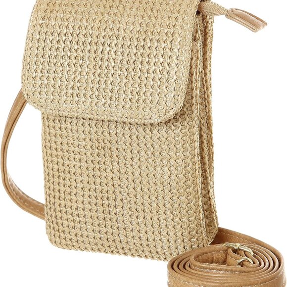 Straw Small Summer Purses for Women Crossbody Purse Beach Bags for